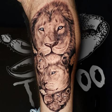 leones tatuajes|tattoo leones familia.